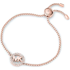 Michael Kors Armband Michael Kors women's bangle bracelet mkj7321791 color: rose gold White/Colorless