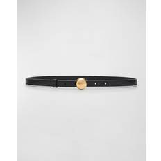 Pebble Leather Belt - Black