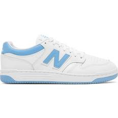 New Balance Zapatillas de Baloncesto New Balance 480 UNC White Team Carolina Light Aluminum