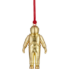 Gold Christmas Tree Ornaments Waterford Christmas Spaceman Golden Ornament - Blue Décoration de Sapin de Noël