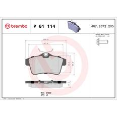 Brembo Xtra Line B.la. Til Peugeot Citroën_DS