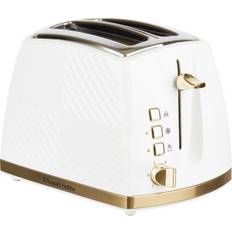 Russell Hobbs Reheat function - White Toasters Russell Hobbs Groove 26391 2-Slice Toaster White