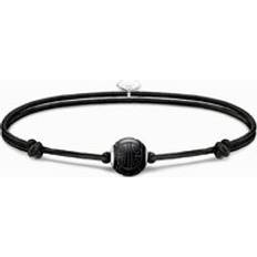 Obsidian Bracelets Thomas Sabo Karma Bead Gratitude Bracelet, Black, Women