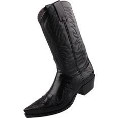 Schuhe SENDRA Boots 3241 Herren Cowboy-Stiefel Schwarz