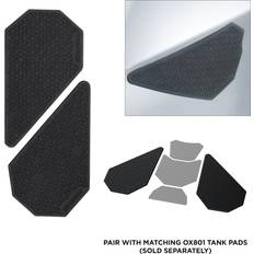 Oxford Gripper Adv Motorcycle Tank Grips Black, Black