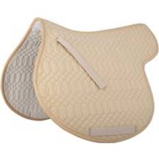 Tapis de selle Saddle pad T de T Claude Beige