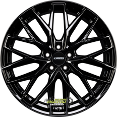 20" - 5/112 - 8" Autofelgen XANA Gloss Black 8.0Jx20 5x112 ET30 20 Zoll