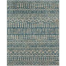 Carpets & Rugs Mohawk Home Sansay Tribal Stripe Area Rug 4' x 6' Polyester Geometric and Southwestern Indoor Rectangular Area Rug Blue 48x"