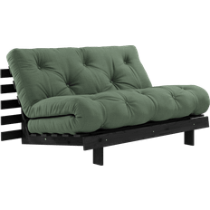 Karup Design Sofaer Karup Design Roots 140 Sort Lak Olive Green/Black Lacquered Sofa 140cm 2 personers