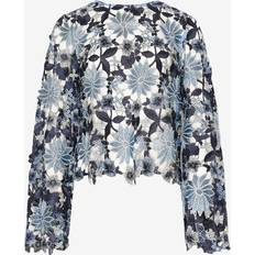 Noella Bluse Kezzie Blouse Dark Blue Mix (Levering slut oktober)