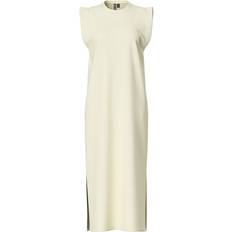 Wool Dresses Pieces Sleeveless Dress for Women - Blanc