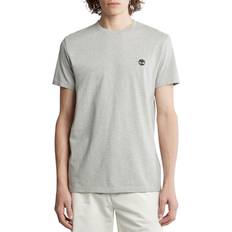 Tops Timberland men's dun river crew slim t-shirt, grey