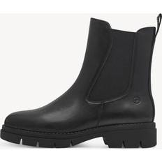 Tamaris Chelsea boots Tamaris dam 1-25827-43 Chelsea stövlar, svart matt EU, Svart Matt