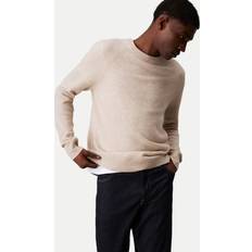 Calvin Klein Beige Overdele Calvin Klein Wool Jumper Beige