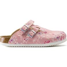 Dame - Pink Træsko Birkenstock, Damen, Hausschuhe, Kay SL Birko-Flor schmal, Rosa