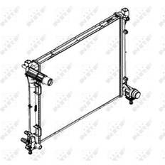 Koelvloeistofslangen NRF Radiateur Aluminium 480 396 26