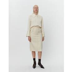 Day Birger Et Mikkelsen Kjolar Day Birger Et Mikkelsen Kellie Bonded Viscose Blend - Kräm