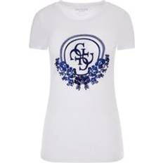 Guess Woman T-shirts Guess T-Shirt Checker Sequin R3 Rose