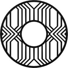 Moulding & Millwork Ekena Millwork 30 OD x 11 ID x 1 P PVC Pierced Ceiling Medallion