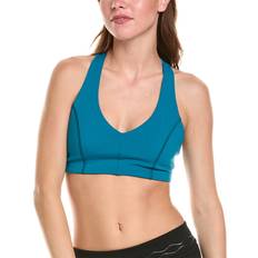 Fitness & Gym - Turkoois - Vrouw Kleding Spiritual Gangster Sol V-Neck Bra