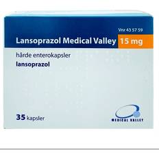 Lansoprazol Lansoprazol Medical Valley 15mg 34 stk Kapsel