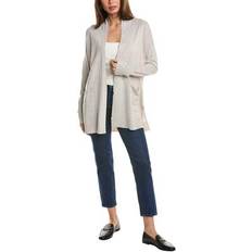 Kasjmier - Vrouw Vesten Forte Cashmere Long Drape Cardigan - Silk/Blend