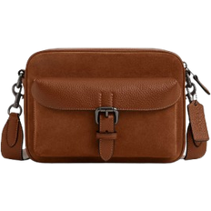 Coach Suede Handbags Coach Warner Crossbody Bag - Suede/Qb/Sienna