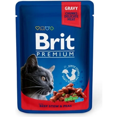 Brit Premium Portion Bags with Beef & Peas 0.1kg