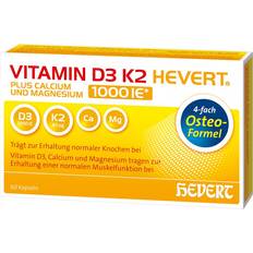 Hevert Vitamin D3 K2 Plus Capsules 60 Stk.