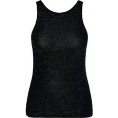 Dame - Høj krave Toppe Gossia AdieGO Top BLACK SILVER
