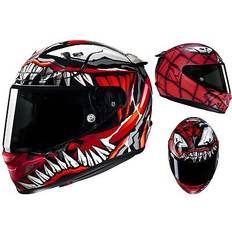 HJC RPHA Maximized Venom Marvel Casco, negro-blanco-rojo, tamaño para hombre