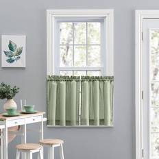 Rideaux de Valance Ellis Curtains Paire Rideaux Curtain Stacey 142 x 91 cm Sauge