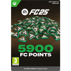 Unterhaltung - Xbox One Geschenkkarten EA Sports FC 25 5900 Points