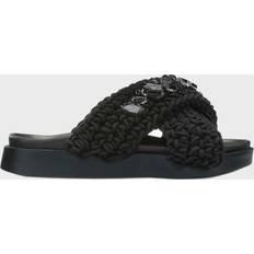 INUIKII Pantofole INUIKII Woven Stone Slipper - Black