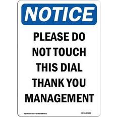 Grey Workplace Signs SignMission OS-NS-A-710-V-17434 7 x 10 in OSHA Notice Sign