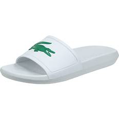 Lacoste Men Slippers & Sandals Lacoste Croco Slide Herren Flip-flops And Sandals White