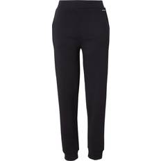 Calvin Klein Donna Pantaloni Calvin Klein Hose 'NANO' schwarz weiß