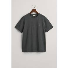 Gant Grey T-shirts Gant Regular Fit Shield T-Shirt