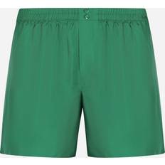 Dolce & Gabbana Green Underwear Dolce & Gabbana Seidenshorts