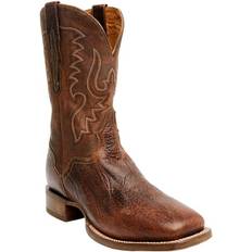 Copper - Men Boots El Dorado Country Outfitter, Men Rust Bison Western Boot Broad Square Toe Rust Copper D(M)