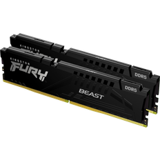 Ddr5 ram 16gb 6000mhz Kingston 32GB (2 x 16GB) Fury Beast DDR5, 6000MHz, CL36, 1,35V, musta