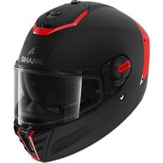 Naranja Cascos de moto Shark Spartan RS Blank Casco, negro-rojo, tamaño para hombre