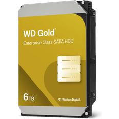 Western Digital WD Gold 6TB Hårddisk WD6004FRYZ SATA-600 3,5"