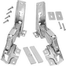 Spares2Go Integrated Door Hinge Pair Compatible With Bauknecht Fridge Freezer 3362 3363 5.0 41,5 One Size