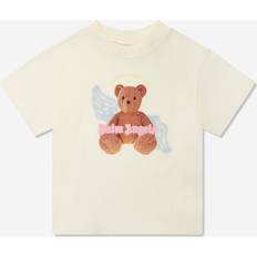 Palm Angels Palm Angels Kids Bear Angel cotton T-shirt kids Cotton Neutrals