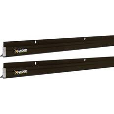 Bronze Pest Control Xcluder 36" Low-Profile Door Sweep, Dark Bronze 2-Pack