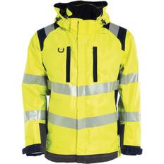 Tranemo workwear Arbetsjackor Tranemo workwear FR Metallfri Skaljacka - HV Gul/Marin