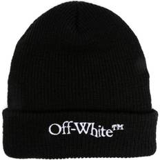 Casquettes Off-White Wool Cap With Logo - Black