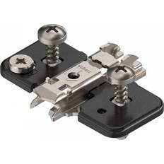 Bagplade Krydsmontering 0 mm Expando Onyx Sort