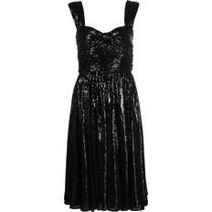 Polo Ralph Lauren Polyester Dresses Polo Ralph Lauren Polo Ralph Lauren sequin-embellished midi dress women Polyester/Recycled Polyester Black